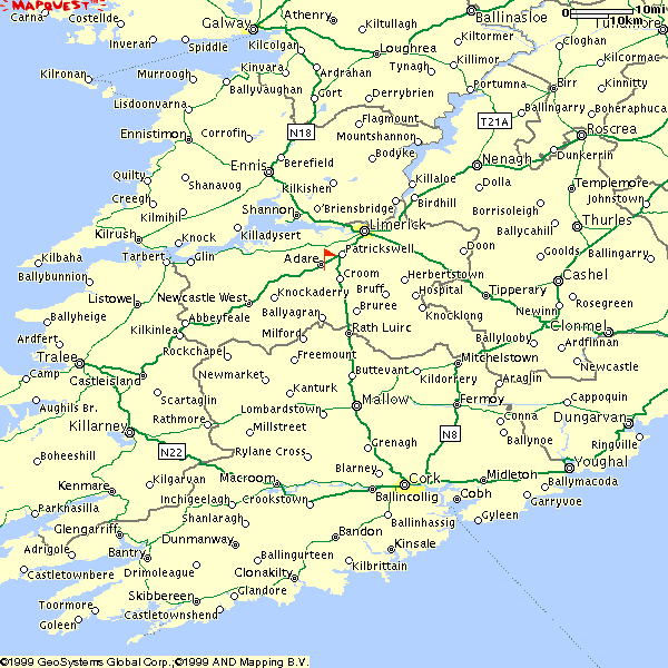 Cork, Limerick, Clare und Kerry