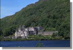 Die Kylemore Abbey, Connemara